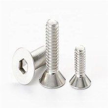 M24*120 mm Coutersunk Screw  DIN7991 A2  A4 Stainless Steel Csk Head Allen Socket Machine Screws